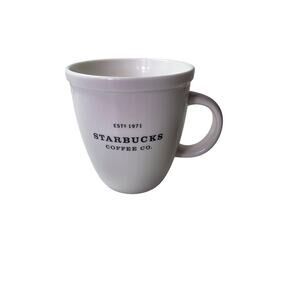 STARBUCKS Barista 2001 Coffee Co. Est 1971 Large Coffee Mug